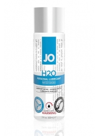 Возбуждающий лубрикант на водной основе JO Personal Lubricant H2O Warming - 60 мл. - System JO - купить с доставкой в Томске