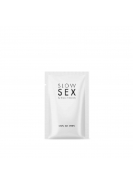 Полоски для орального секса Slow Sex Oral Sex Strips - 7 шт. - Bijoux Indiscrets - купить с доставкой в Томске