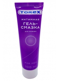 Гель-смазка на водной основе For Men - 100 мл. - Torex - купить с доставкой в Томске