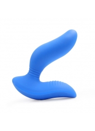 Синий вибромассажер простаты 3,5’’ Curve P-spot Massager - 12 см. - Erokay - в Томске купить с доставкой