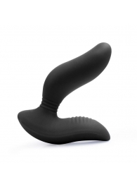 Черный вибромассажер простаты 3,5’’ Curve P-spot Massager - 12 см. - Erokay - в Томске купить с доставкой