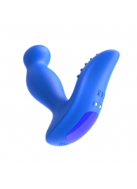 Синий вибромассажер простаты 3,5’’ P-spot Massager - 12,5 см. - Erokay - в Томске купить с доставкой