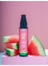 Гель Lick Me с согревающим эффектом и ароматом арбуза - 50 мл. - INTT - купить с доставкой в Томске