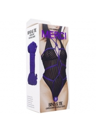 Фиолетовая верёвка для связывания и фиксации Bind Tie - 9,14 м. - Doc Johnson - купить с доставкой в Томске