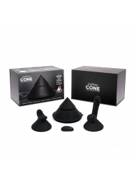 Конусный вибромассажер Cowgirl Cone с 2 насадками - CowGirl - купить с доставкой в Томске