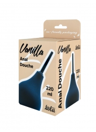 Черный анальный душ Anal Douche L - Lola Games - купить с доставкой в Томске