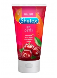 Интимная гель-смазка Shefox «Спелая вишня» - 50 мл. - Shefox - купить с доставкой в Томске