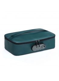 Зеленая сумочка для хранения игрушек Discreet Box - Dorcel - купить с доставкой в Томске