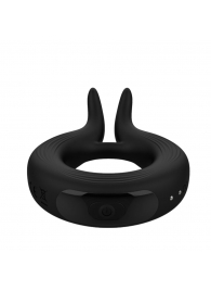 Черное эрекционное кольцо Marry Me Rechargeable Vibrating Cockring - Adrien Lastic - в Томске купить с доставкой