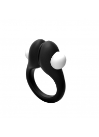 Черное эрекционное кольцо Zippy Vibrating Ring With Bullet - Adrien Lastic - в Томске купить с доставкой