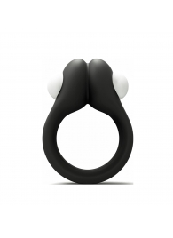 Черное эрекционное кольцо Zippy Vibrating Ring With Bullet - Adrien Lastic - в Томске купить с доставкой