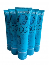 Набор из 5 пролонгирующих лубрикантов на водной основе Egzo Go (по 100 мл.) - EGZO - купить с доставкой в Томске