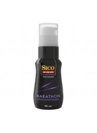 Пролонгирующая гель-смазка Sico Marathon - 50 мл. - Sico - купить с доставкой в Томске
