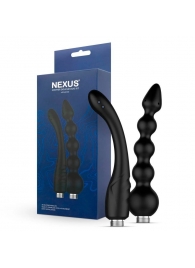 Набор из 2 насадок для анального душа Shower Douche Duo Kit - Nexus Range - купить с доставкой в Томске