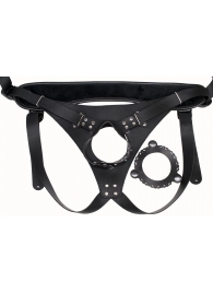 Пояс Hard Brutal для больших насадок - LOVETOY (А-Полимер) купить в Томске с доставкой в Orgasmix.ru Пояс Hard Brutal для больших насадок - LOVETOY (А-Полимер) - купить с доставкой в Томске