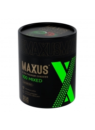 Презервативы MAXUS Mixed - 100 шт. - Maxus - купить с доставкой в Томске Презервативы MAXUS Mixed - 100 шт. - Maxus - купить с доставкой в Томске
