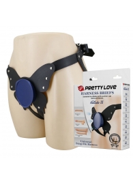 Синие трусики харнесс с платформой Caludio II - Baile купить в Томске с доставкой в Orgasmix.ru Синие трусики харнесс с платформой Caludio II - Baile - купить с доставкой в Томске