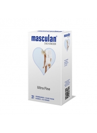 Особо тонкие презервативы Masculan Ultra Fine - 21 шт. - Masculan - купить с доставкой в Томске