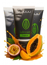 Набор из 3 съедобных лубрикантов JUJU со вкусом тропических фруктов - JuJu - купить с доставкой в Томске Набор из 3 съедобных лубрикантов JUJU со вкусом тропических фруктов - JuJu - купить с доставкой в Томске