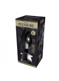 Серебристая анальная втулка с прозрачным кристаллом Mini Metal Butt Plug Size L - 9 см. - Adrien Lastic в Томске Серебристая анальная втулка с прозрачным кристаллом Mini Metal Butt Plug Size L - 9 см. - Adrien Lastic