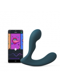 Темно-бирюзовый вибромассажер простаты Solstice X - Magic Motion - в Томске купить с доставкой