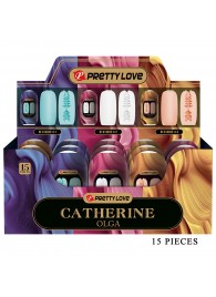 Набор из 15 мастурбаторов Catherine Olga - Baile - в Томске купить с доставкой