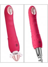 Малиновая насадка на душ с вибрацией Showers to orgasm - 20,1 см. - Orion - купить с доставкой в Томске Малиновая насадка на душ с вибрацией Showers to orgasm - 20,1 см. - Orion - купить с доставкой в Томске