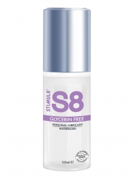 Лубрикант на водной основе S8 Glycerin Free без глицерина - 125 мл. - Stimul8 - купить с доставкой в Томске