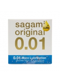 Увлажнённый презерватив Sagami Original 0.01 Extra Lub - 1 шт. - Sagami - купить с доставкой в Томске Увлажнённый презерватив Sagami Original 0.01 Extra Lub - 1 шт. - Sagami - купить с доставкой в Томске