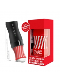 Набор Tenga Vacuum Gyro Roller 3s: мастурбатор и устройство для вращения и создания вакуума - Tenga - в Томске купить с доставкой Набор Tenga Vacuum Gyro Roller 3s: мастурбатор и устройство для вращения и создания вакуума - Tenga - в Томске купить с доставкой
