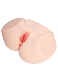 Мастурбатор-полуторс с двойным слоем материала и вибрацией Jenny Onahole Real Vagina - KOKOS - в Томске купить с доставкой Мастурбатор-полуторс с двойным слоем материала и вибрацией Jenny Onahole Real Vagina - KOKOS - в Томске купить с доставкой