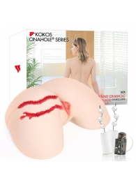 Мастурбатор-полуторс с двойным слоем материала и вибрацией Jenny Onahole Real Hips - KOKOS - в Томске купить с доставкой Мастурбатор-полуторс с двойным слоем материала и вибрацией Jenny Onahole Real Hips - KOKOS - в Томске купить с доставкой