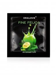 Саше съедобной оральной смазки OraLove с ароматом фейхоа - 3 гр. - Биоритм - купить с доставкой в Томске Саше съедобной оральной смазки OraLove с ароматом фейхоа - 3 гр. - Биоритм - купить с доставкой в Томске