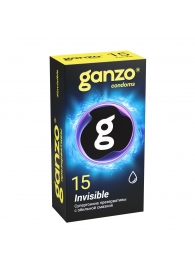 Супертонкие презервативы Ganzo Invisible - 15 шт. - Ganzo - купить с доставкой в Томске Супертонкие презервативы Ganzo Invisible - 15 шт. - Ganzo - купить с доставкой в Томске