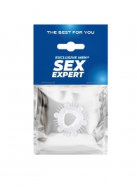 Стимулирующая насадка на пенис с несколькими видами рельефа - Sex Expert - в Томске купить с доставкой Стимулирующая насадка на пенис с несколькими видами рельефа - Sex Expert - в Томске купить с доставкой