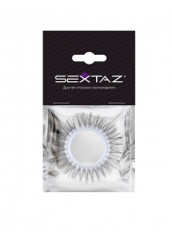 Круглое эрекционное кольцо с длинными «ресничками» - Sextaz - в Томске купить с доставкой