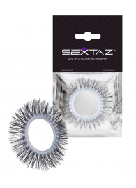 Круглое эрекционное кольцо с длинными «ресничками» - Sextaz - в Томске купить с доставкой