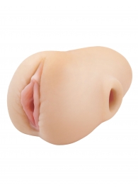 Телесный мастурбатор-вагина Pussy Pounder Squeeze Stroker - Pipedream - в Томске купить с доставкой