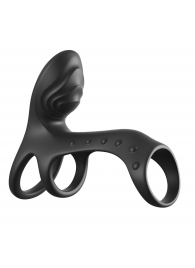 Черная насадка на пенис Ultimate Couples Cage Pro - Pipedream - в Томске купить с доставкой