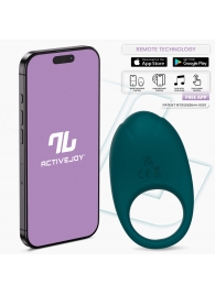 Зеленое интерактивное виброкольцо Ringo - Intoyou - в Томске купить с доставкой