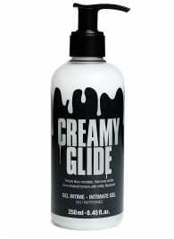 Лубрикант на водной основе Creamy Glide с консистенцией спермы - 250 мл. - Strap-on-me - купить с доставкой в Томске