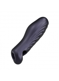 Сливовая силиконовая насадка на пенис с подхватом Manwan Ryzer - Manwan - в Томске купить с доставкой