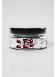 Массажная свеча «Спелая вишня» - 50 мл. - SGAN - купить с доставкой в Томске