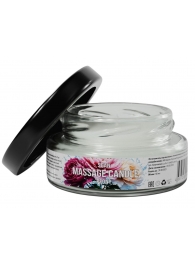 Массажная свеча «Цветущий пион» - 50 мл. - SGAN - купить с доставкой в Томске