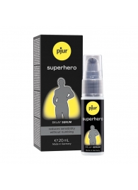 Пролонгатор-сыворотка pjur Superhero Delay Serum - 20 мл. - Pjur - купить с доставкой в Томске