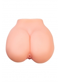 Реалистичный мастурбатор в форме попки с 2 любовными входами - No Name - в Томске купить с доставкой