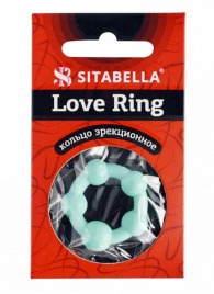 Цветное эрекционное кольцо с 5 бусинами Love Ring - Sitabella - в Томске купить с доставкой