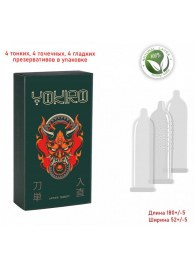 Презервативы YOKIRO Mix - 12 шт. - Sitabella - купить с доставкой в Томске