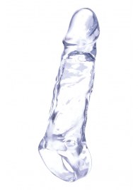 Прозрачная насадка-удлинитель Length Enhancer с подхватом - 16 см. - NMC - в Томске купить с доставкой