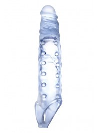 Прозрачная насадка-удлинитель Length Enhancer с подхватом - 27 см. - NMC - в Томске купить с доставкой